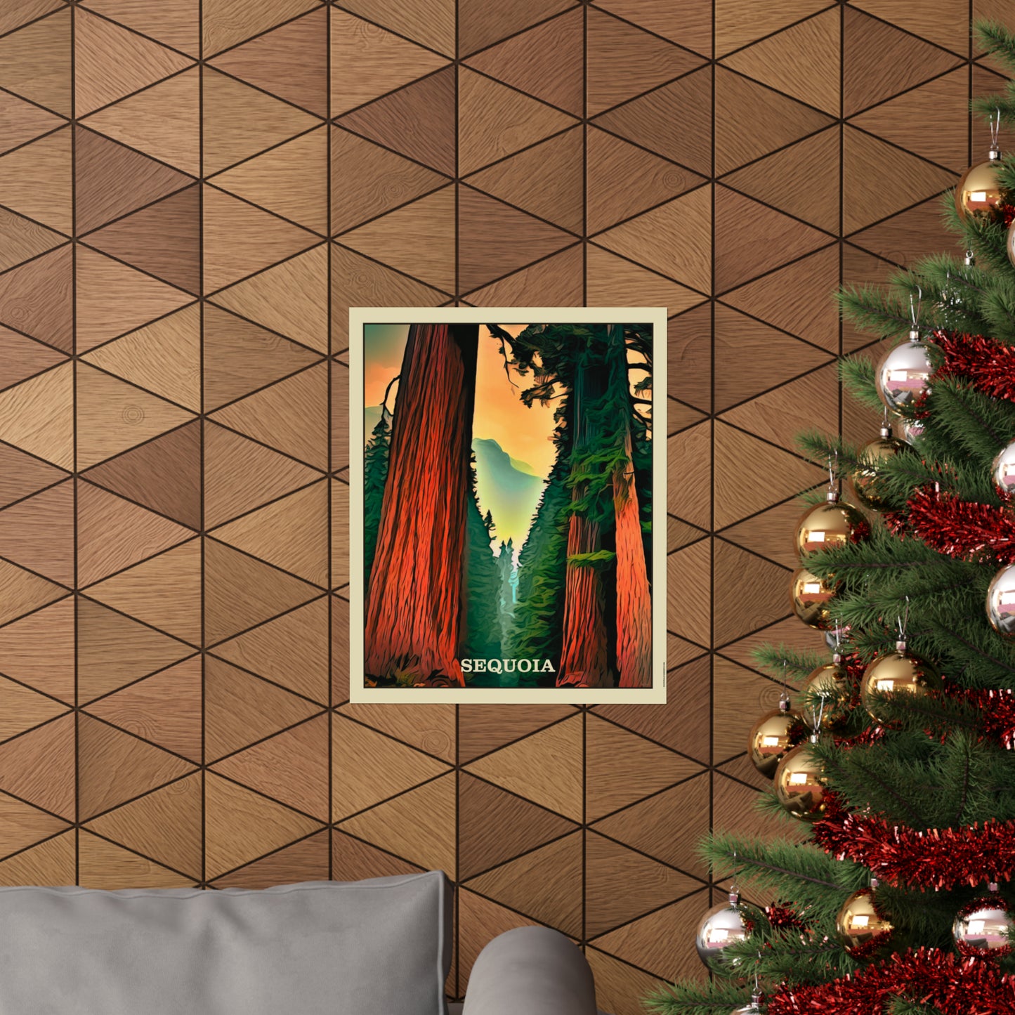 Sequoia Matte Vertical Poster