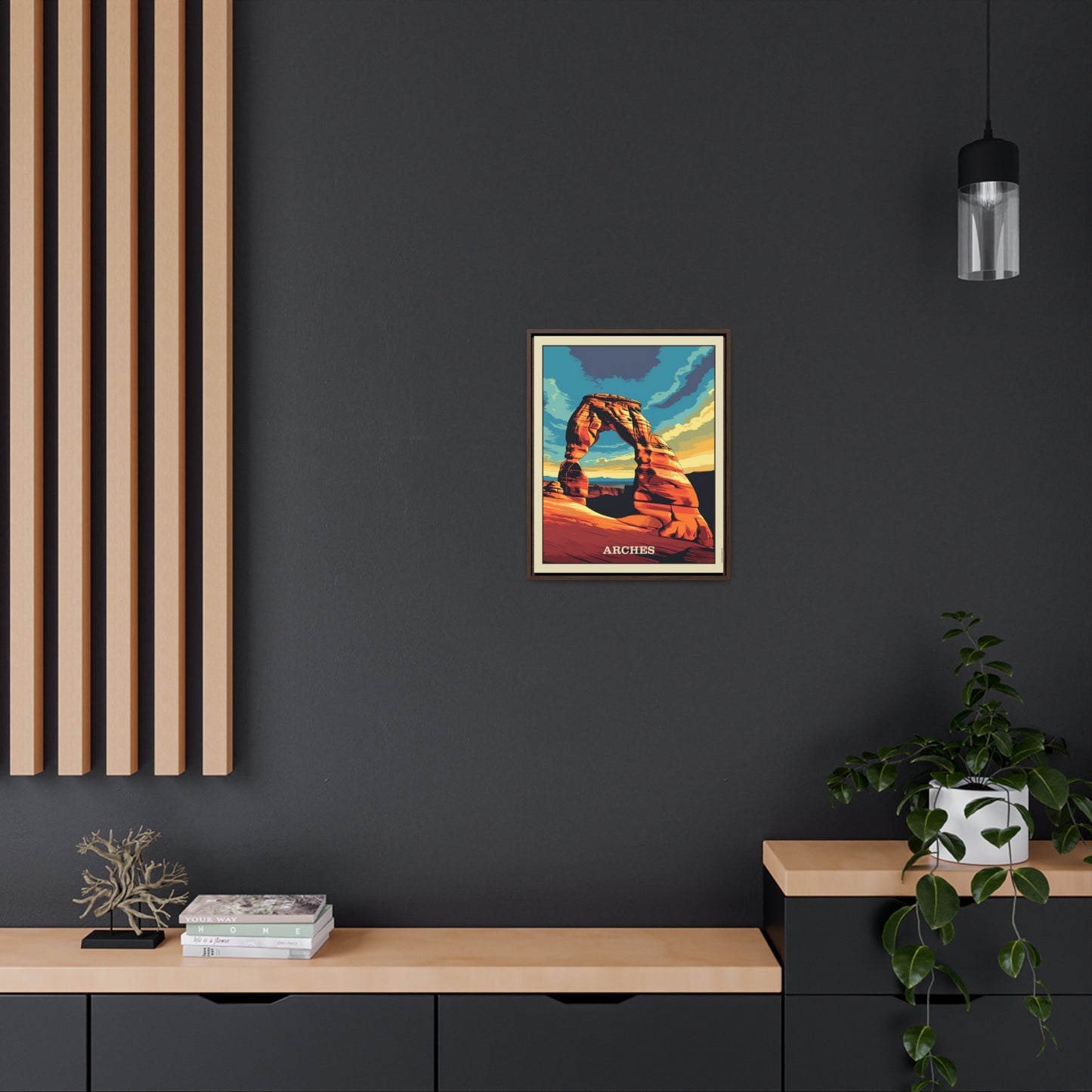 Arches Framed Gallery Canvas Wrap
