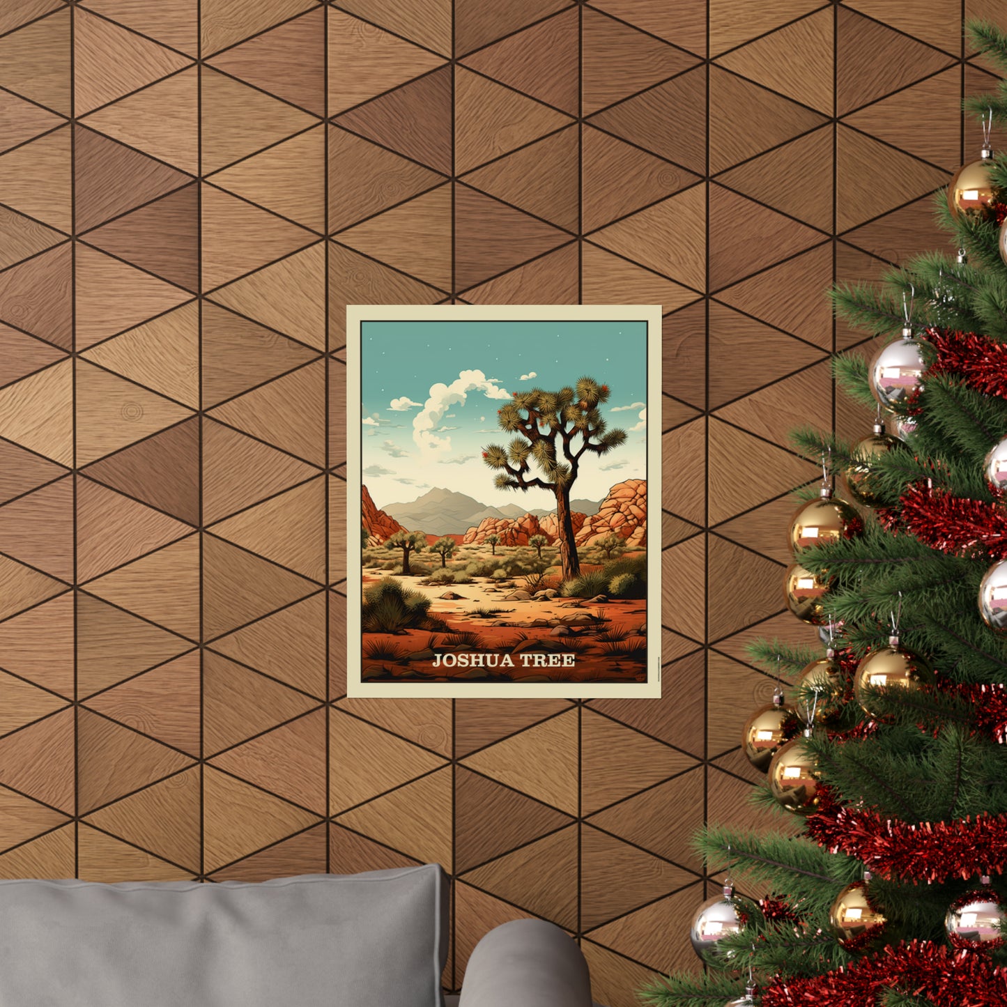 Joshua Tree Matte Vertical Poster