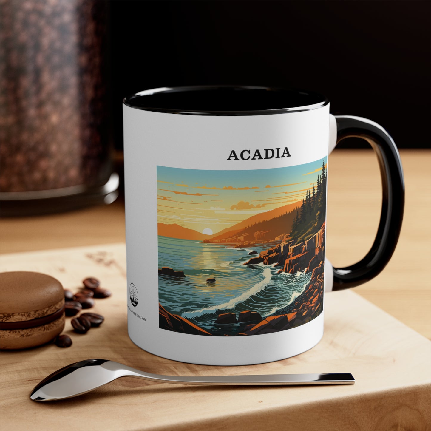 Acadia Accent Coffee Mug, 11oz