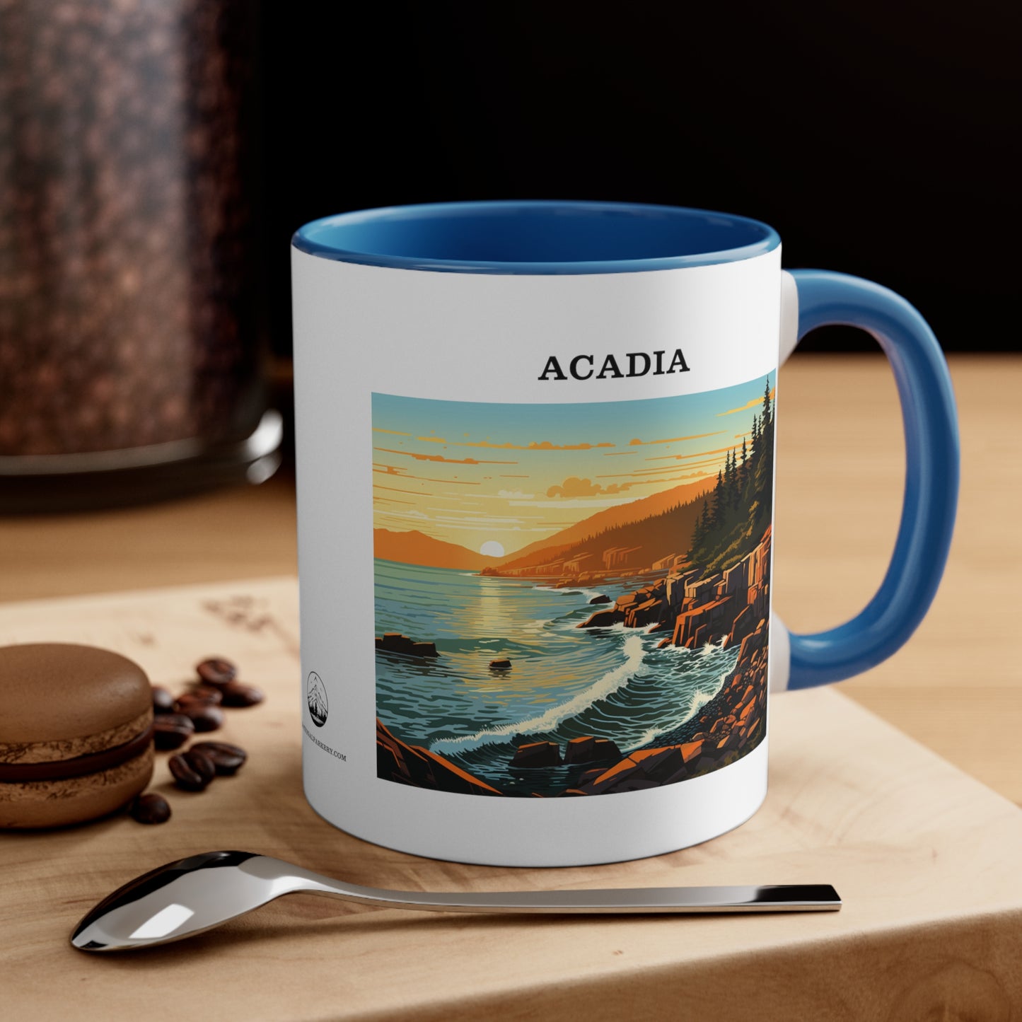 Acadia Accent Coffee Mug, 11oz