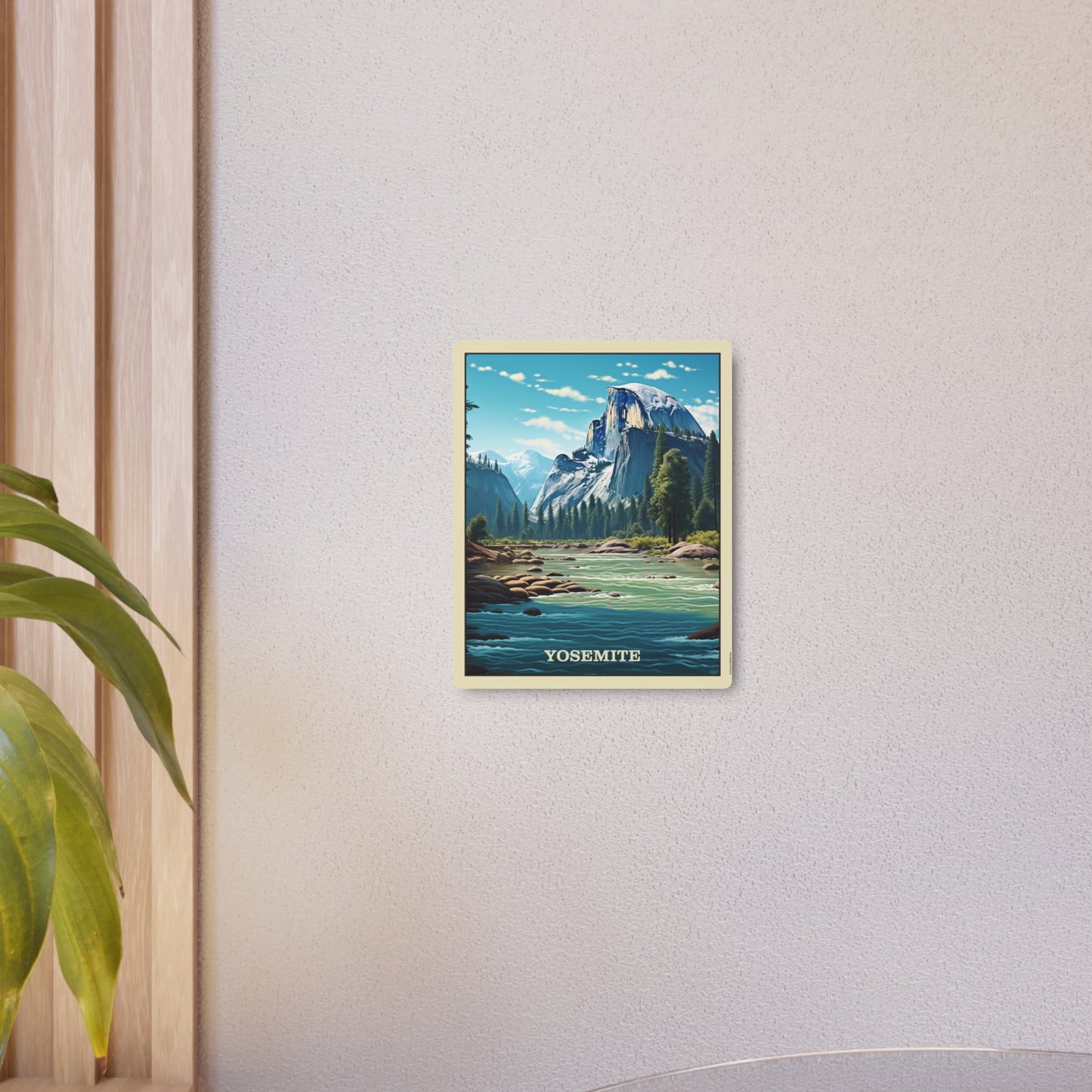 Yosemite Metal Art Sign