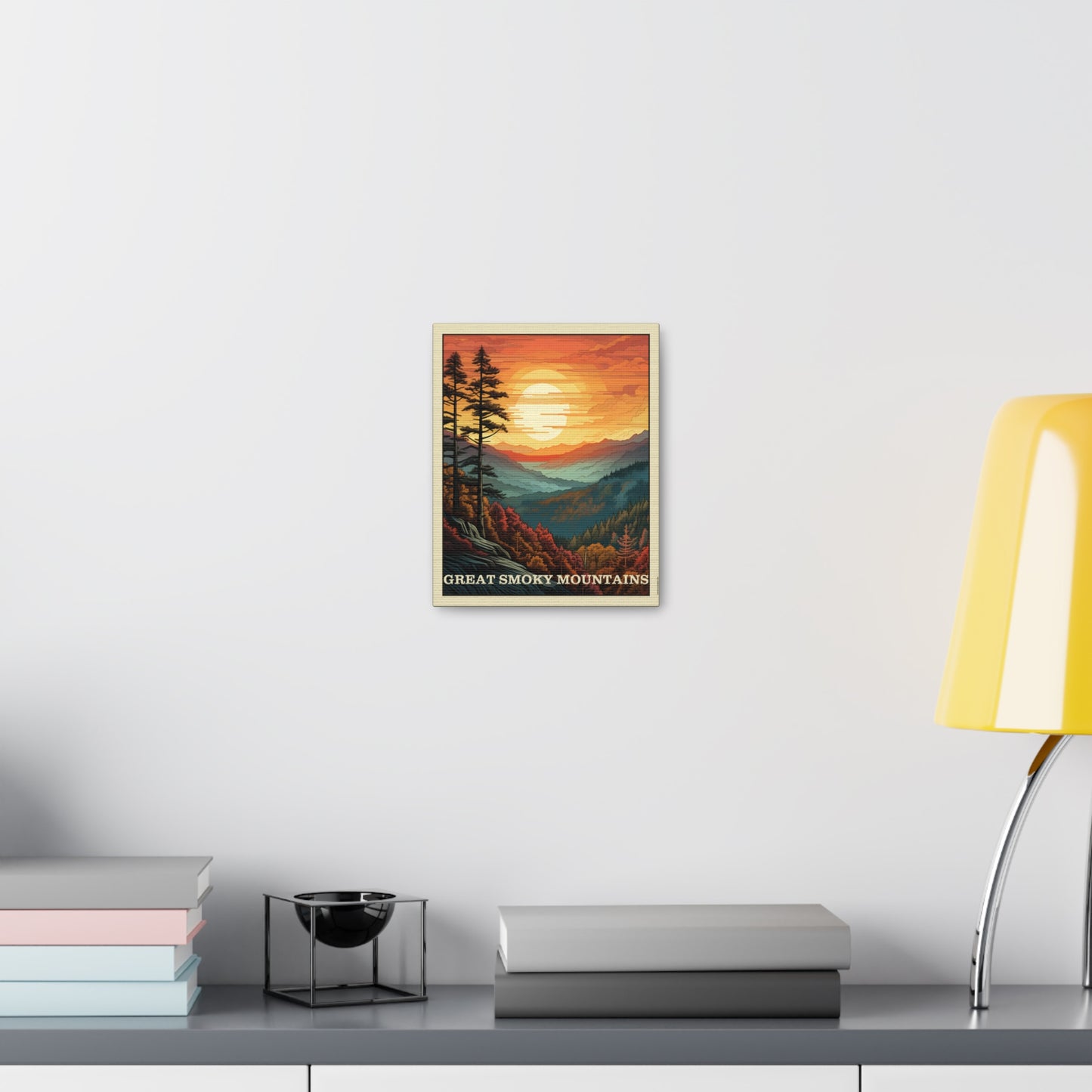 Great Smoky Mountains Canvas Gallery Wrap