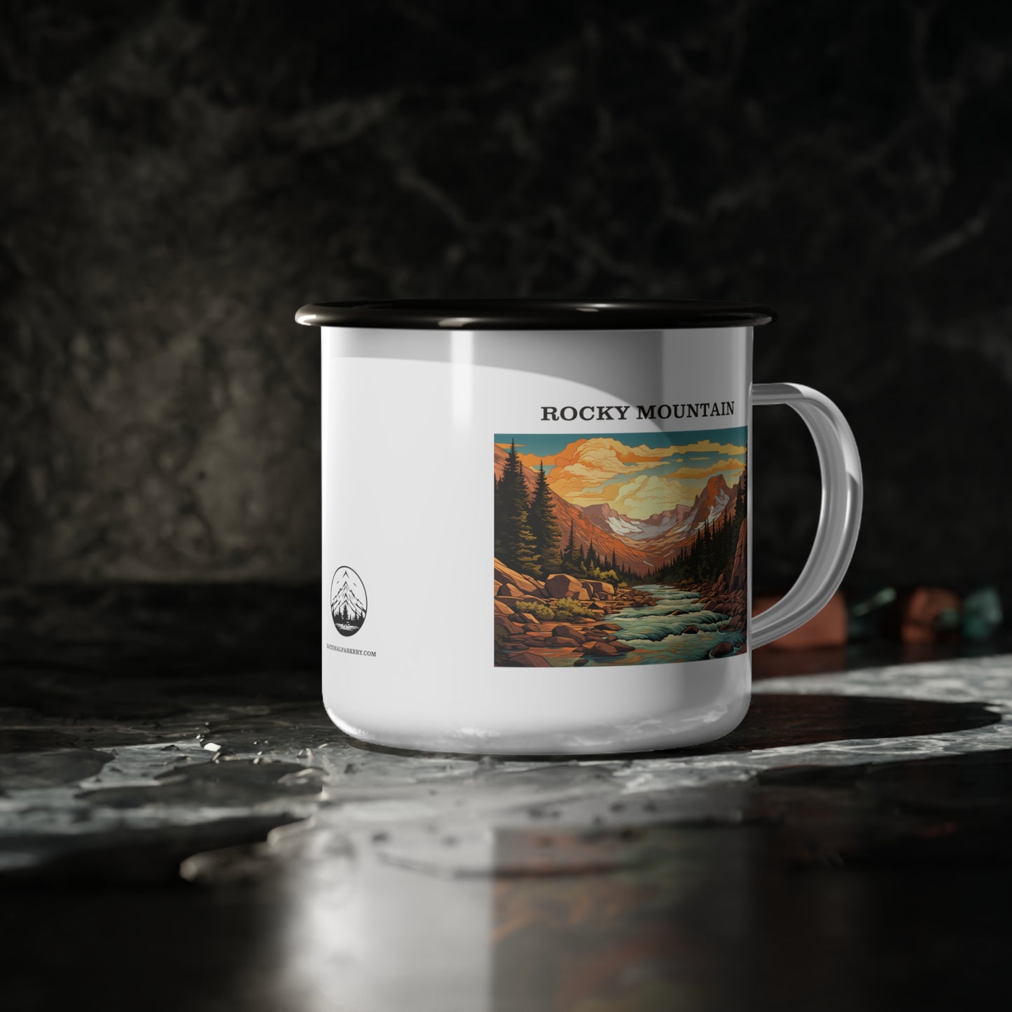 Rocky Mountain Enamel Camp Cup