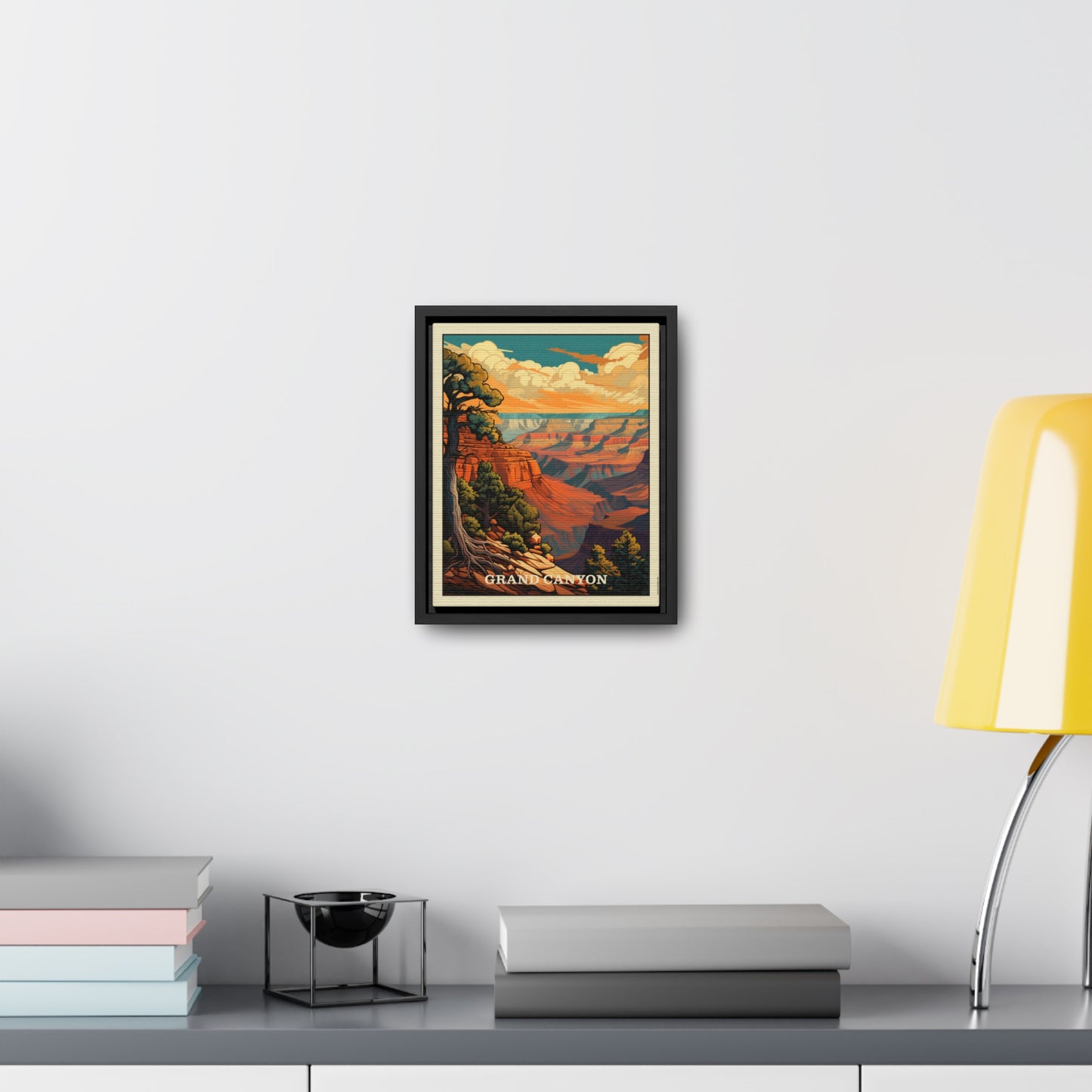 Grand Canyon II Framed Gallery Canvas Wrap