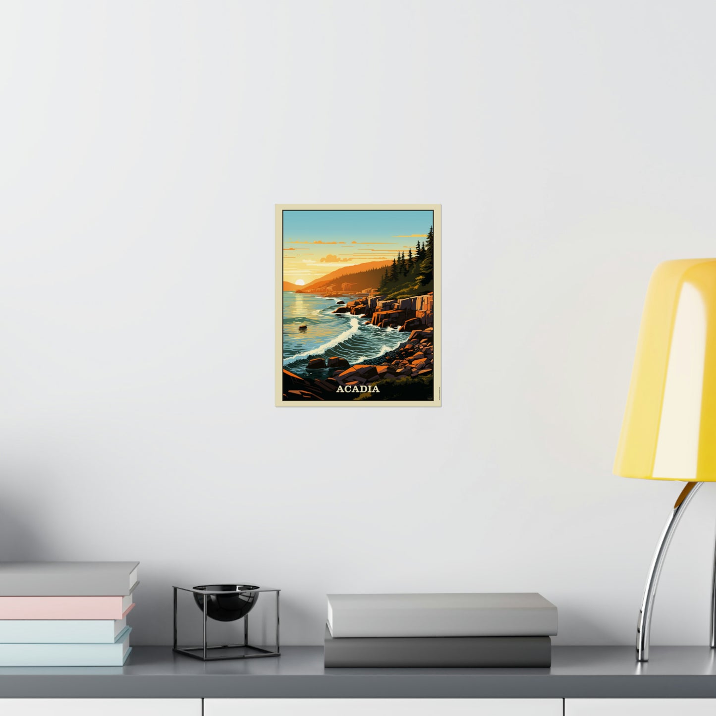 Acadia Matte Vertical Poster