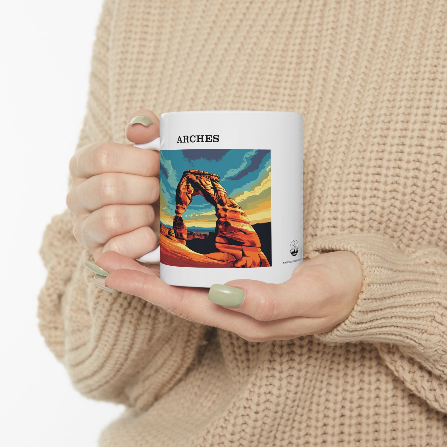 Arches Ceramic Mug 11oz