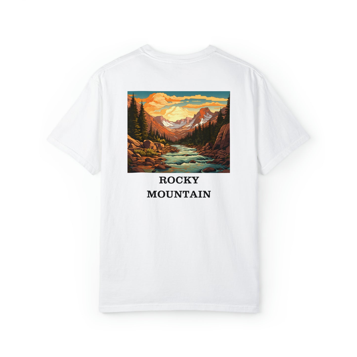 Rocky Mountain Unisex Garment-Dyed T-shirt