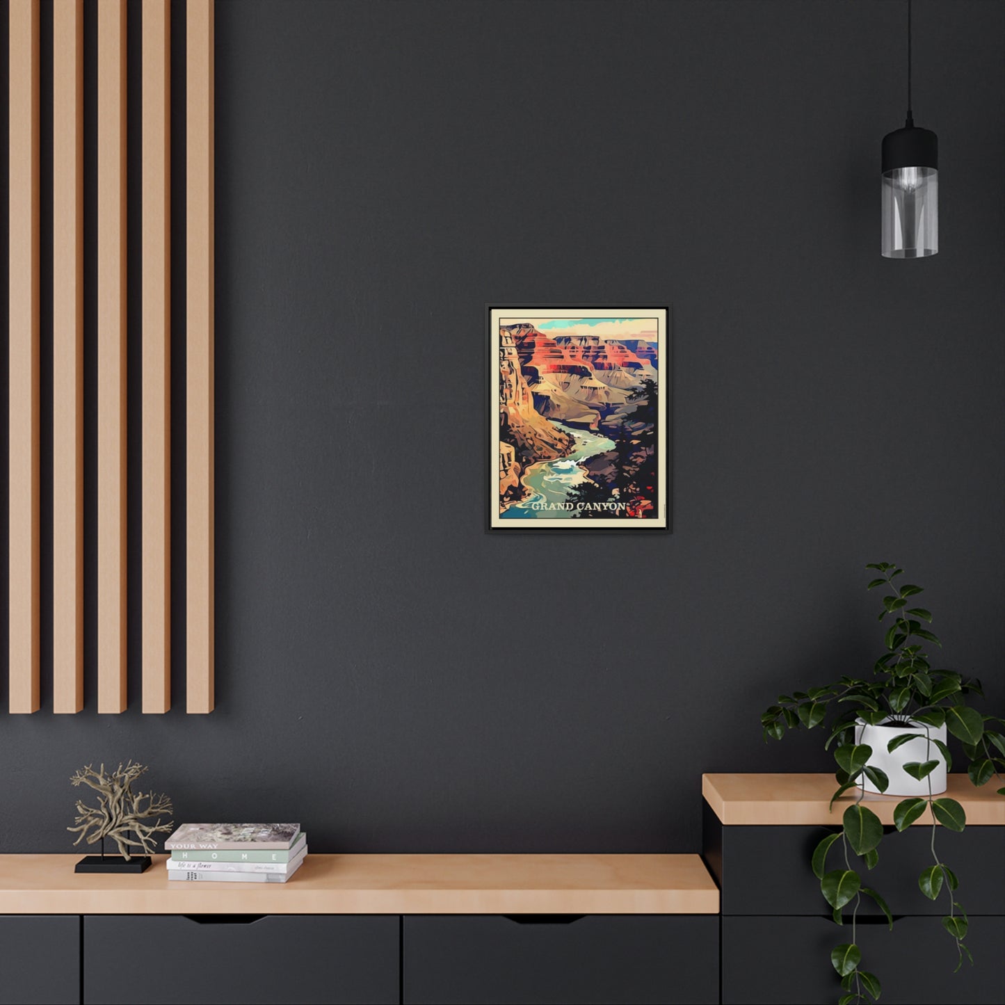 Grand Canyon I Framed Gallery Canvas Wrap