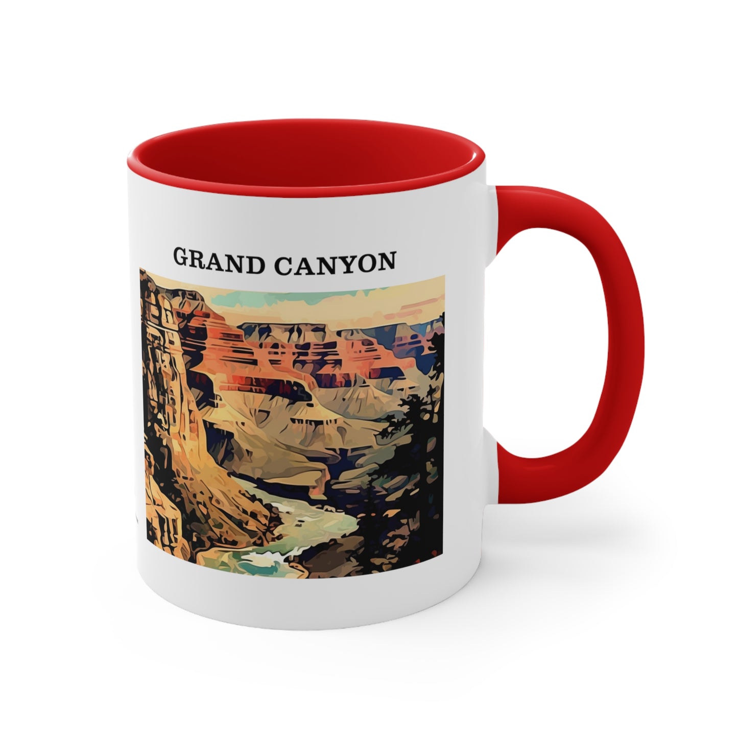 Grand Canyon Accent Coffee Mug, 11oz