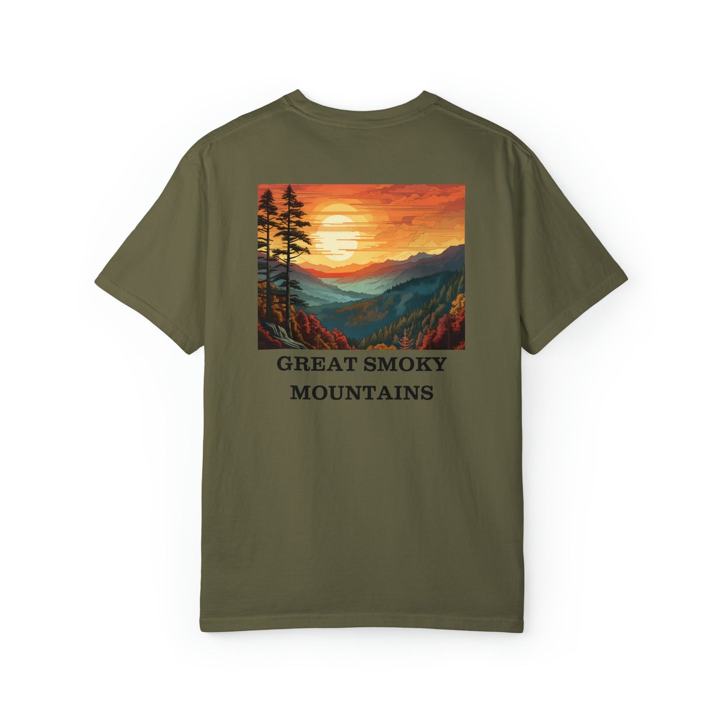 Great Smoky Mountains Unisex Garment-Dyed T-shirt