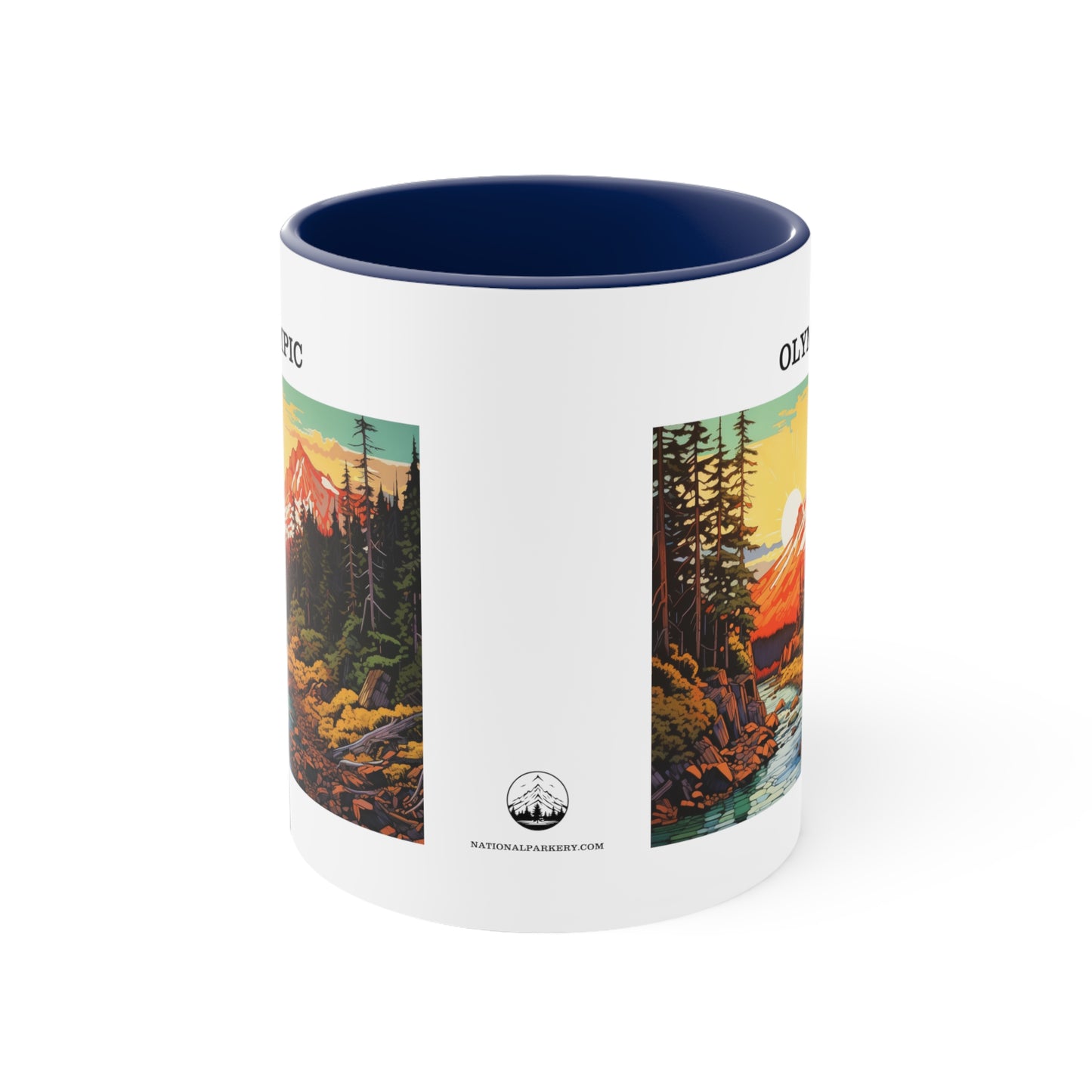 Olympic Accent Coffee Mug, 11oz