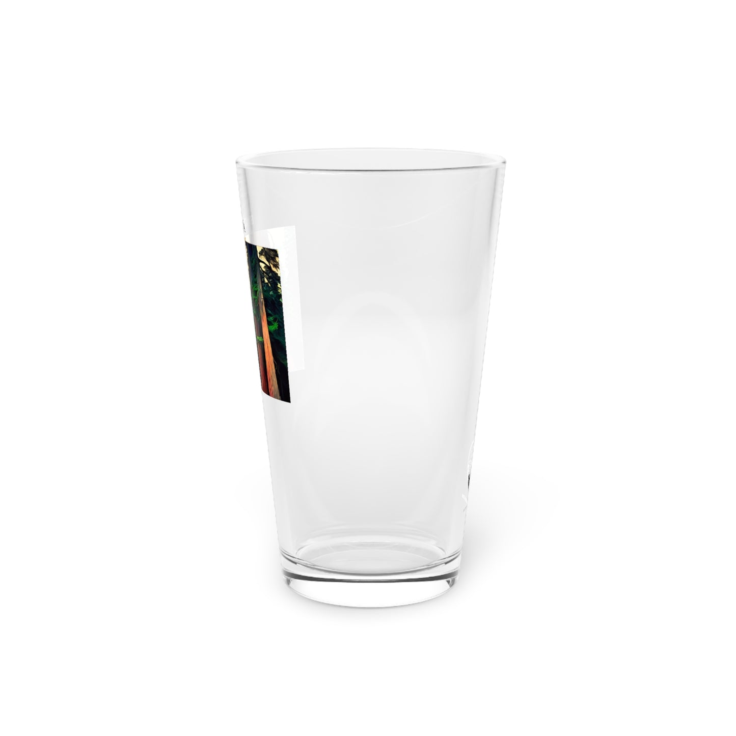 Sequoia Mountains Pint Glass, 16oz