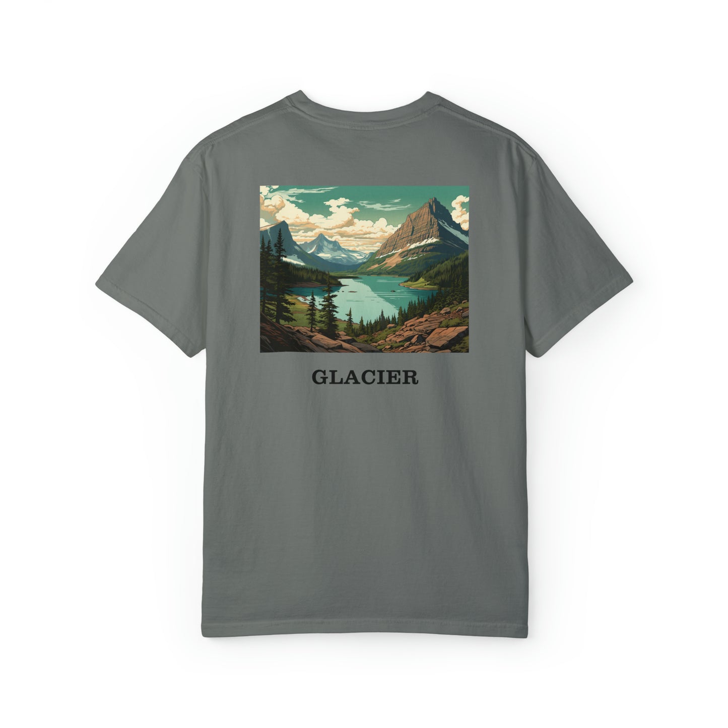 Glacier Unisex Garment-Dyed T-shirt