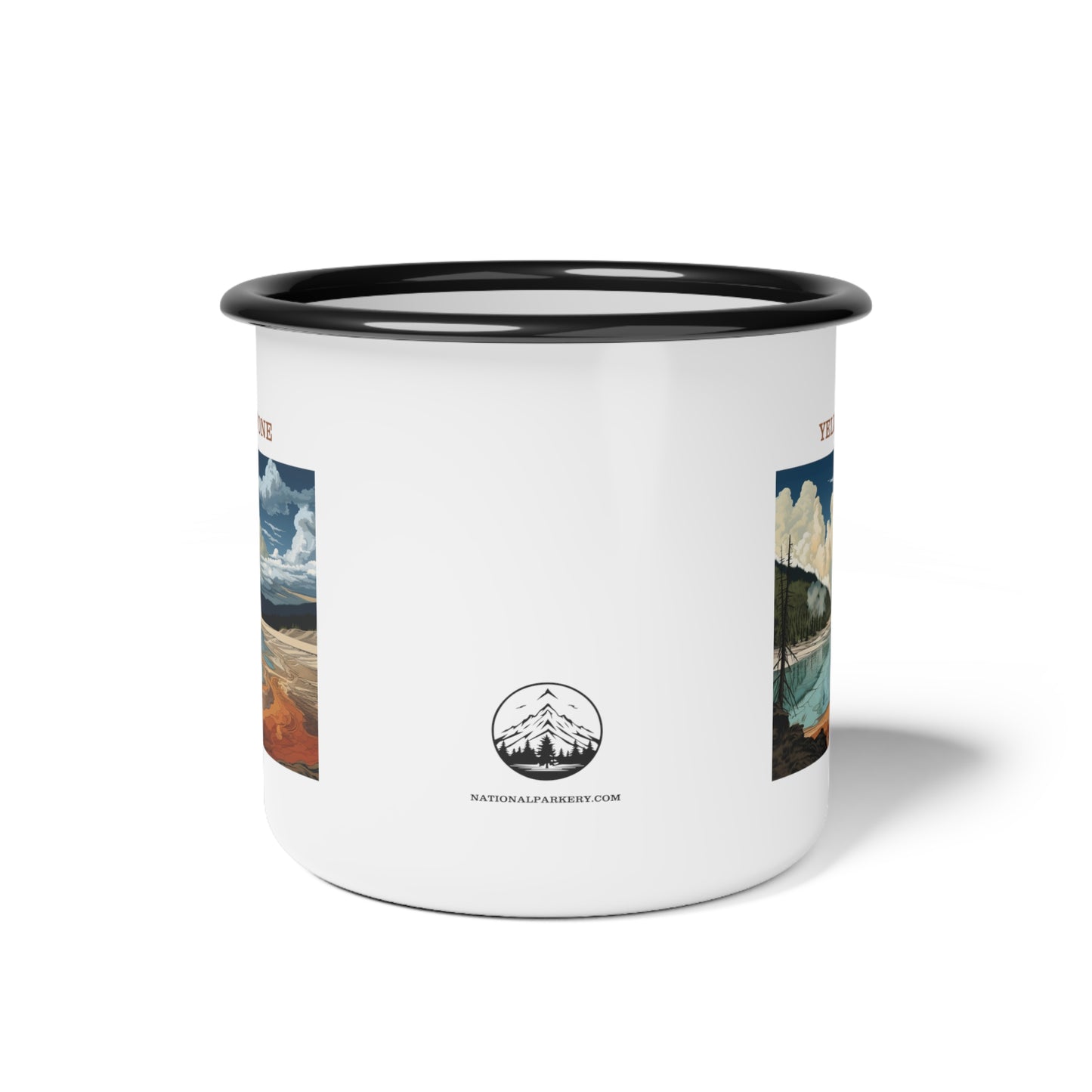 Yellowstone Enamel Camp Cup