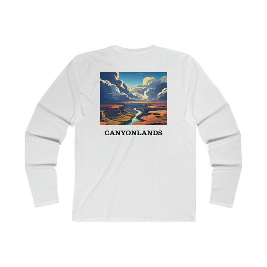 Canyonlands Men's Long Sleeve Crew Tee