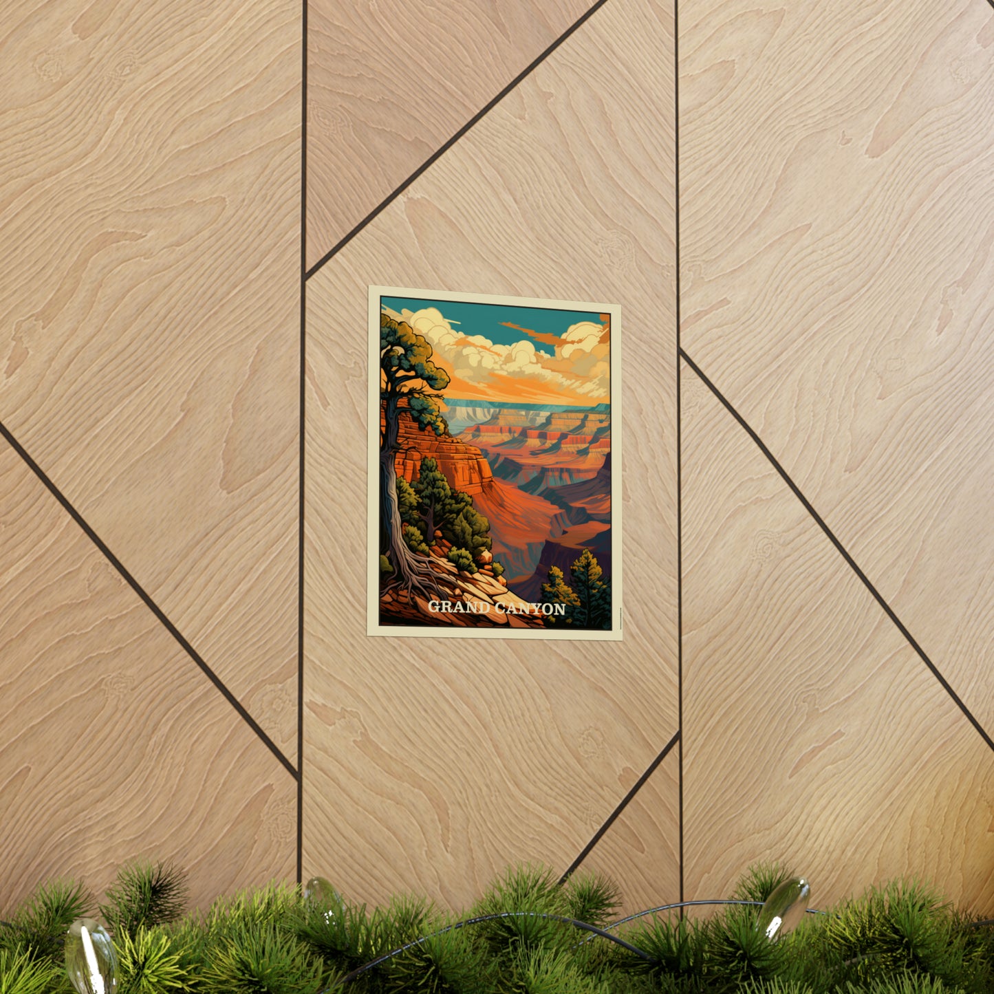 Grand Canyon II Matte Vertical Poster