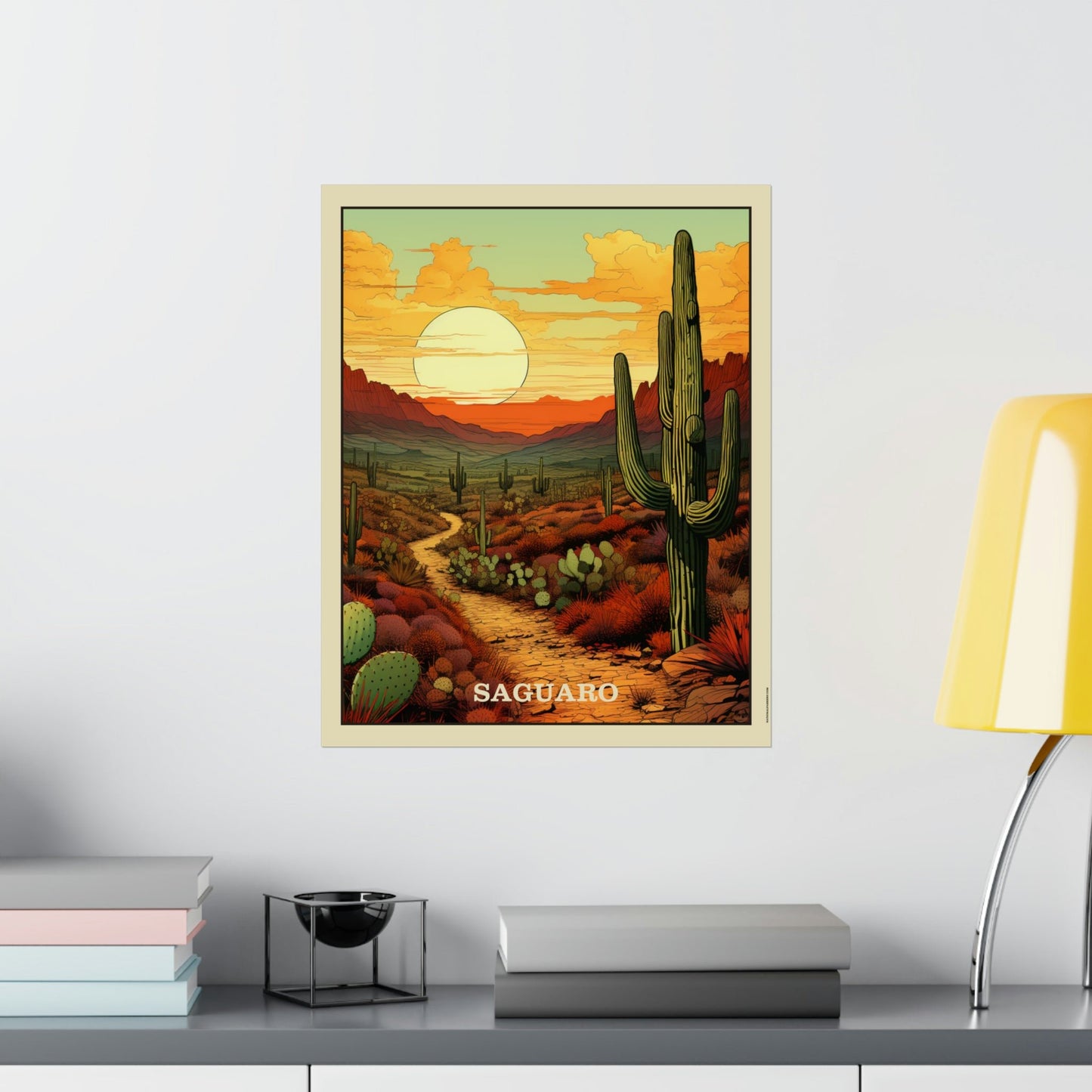 Saguaro Matte Vertical Poster