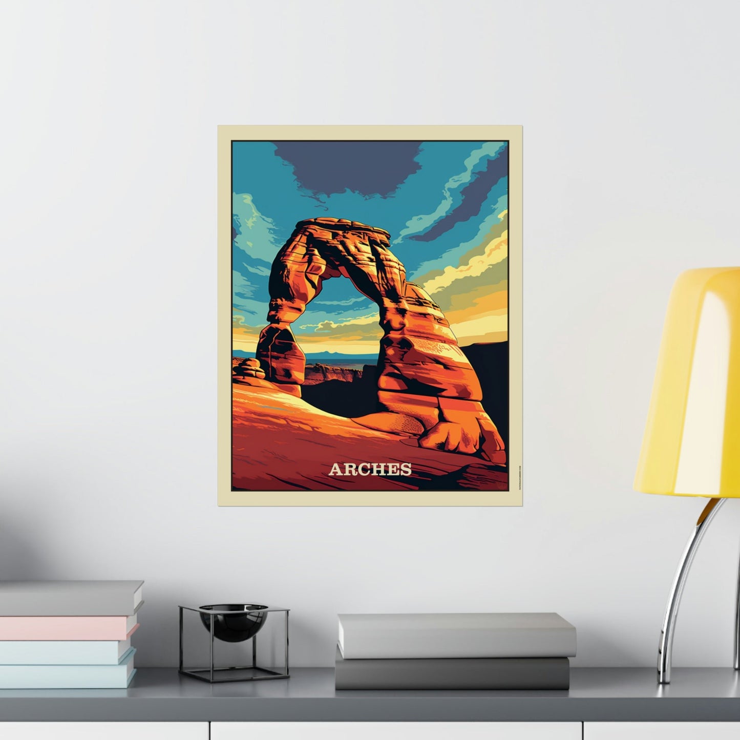 Arches Matte Vertical Poster