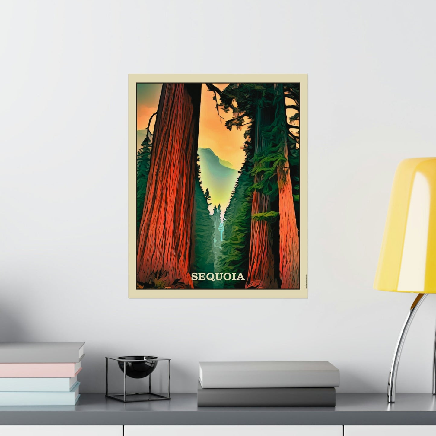 Sequoia Matte Vertical Poster