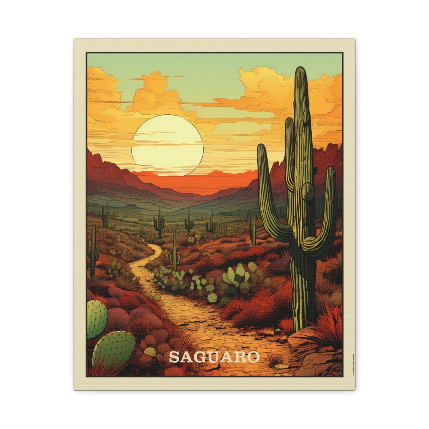 Saguaro Canvas Gallery Wrap