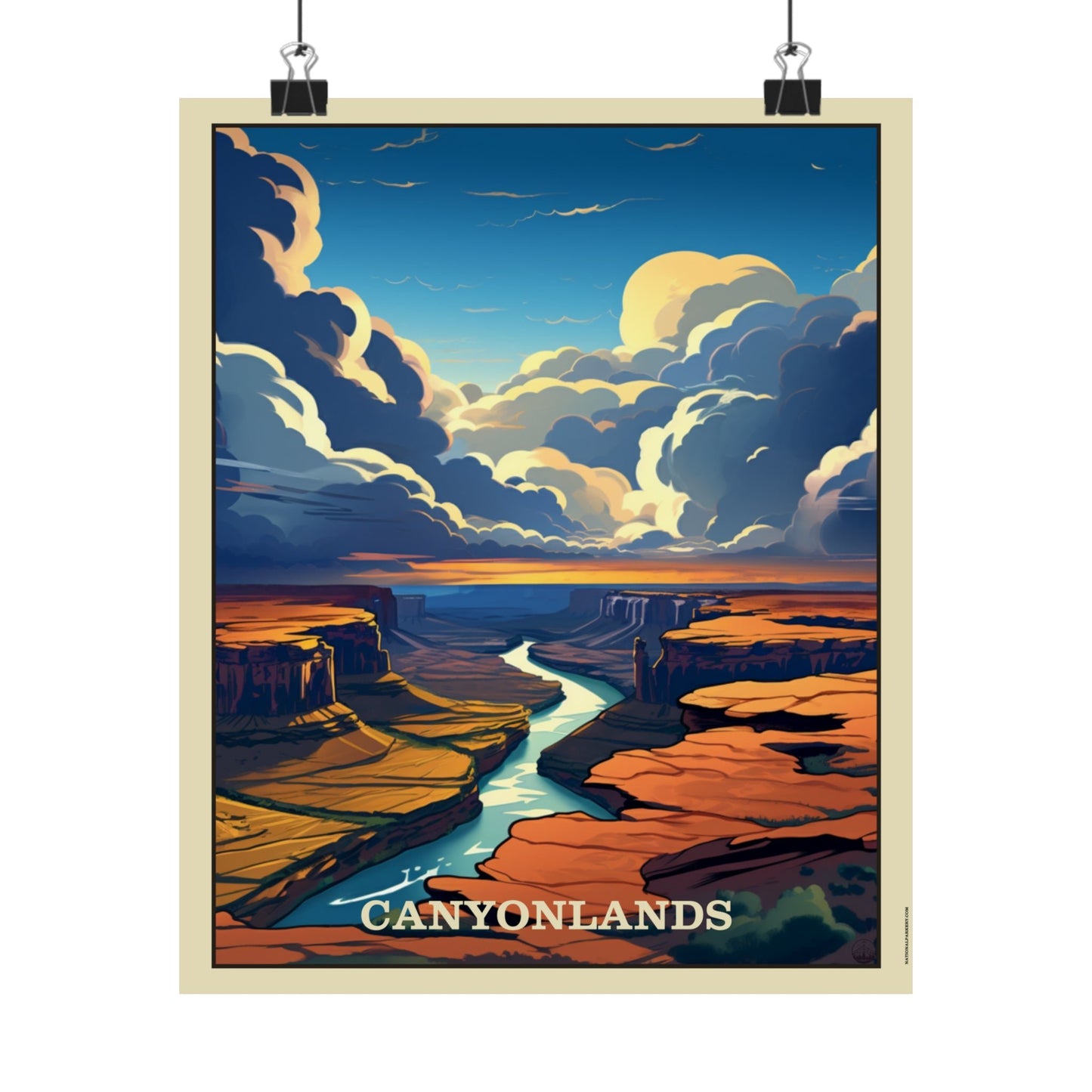 Canyonlands Matte Vertical Poster
